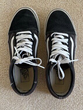 Women's Vans - Black (Size 8.0 Women US)